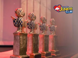 Das Logo "JUNIOR CLUB hilft" steht für das soziale Engagement des JUNIOR CLUB.