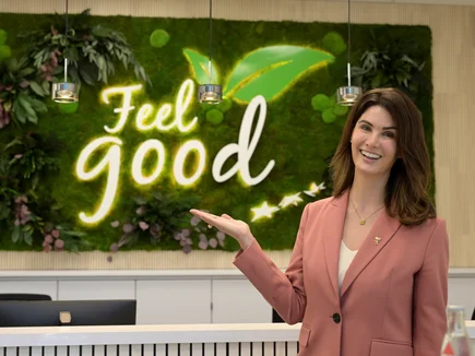 Miriam Mack präsentiert FeelGood – das betriebliche Gesundheitsmanagement des Europa-Park. 