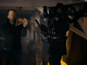 DJ BoBo beim Dreh für seinen Werbespot zur Arena Tour 2026.