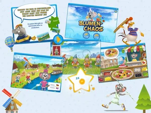 Übersicht der JUNIOR CLUB Online-Spielewelt mit den Vokabeltrainern, Quizzes, Rezepte, Bastelvorlagen und Online-Spielen.