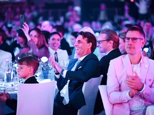 Thomas Mack im Publikum der Gala zu 50 Jahren Europa-Park.