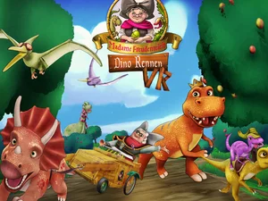 Madame Freudenreich – Dino Rennen als VR-Experience.
