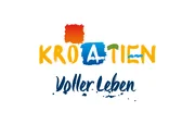 Logo Kroatische Zentrale für Tourismus: "Kroatien voller Leben"