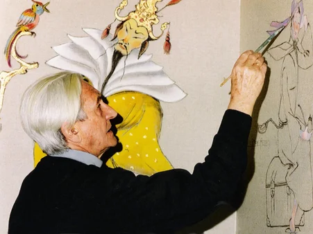 Ulrich Damrau, artiste, se distingue par son amour du détail.