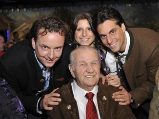 Michael, Ann-Kathrin, Thomas und Franz Mack.